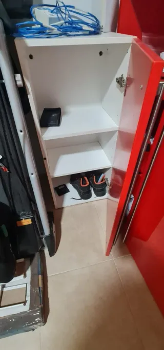 Mueble de cocina metal/plástico