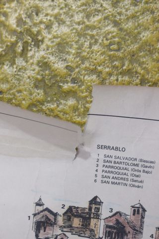 Mapa “Aragón Turístico y Monumental”. 1981. Dibujo de R. Margalé.