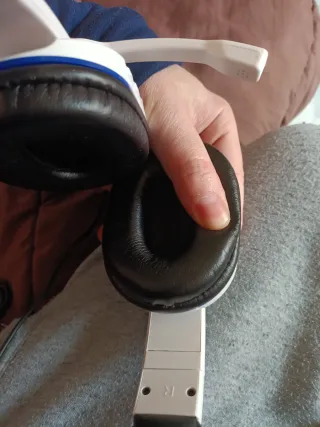 Auriculares Gaming Blancos con Micrófono