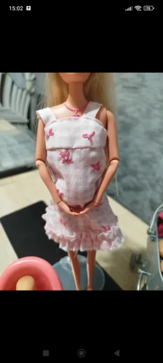 Muñeca Steffy embarazada con accesorios