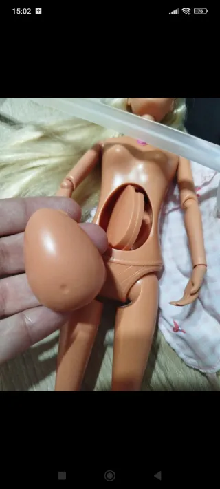 Muñeca Steffy embarazada con accesorios