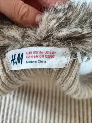 Gilet H&M bambina con cintura