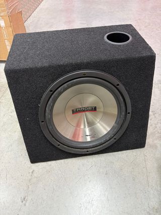 Altavoz Target Audio Negro/Plata