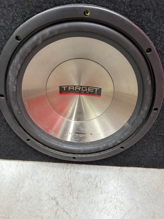 Altavoz Target Audio Negro/Plata