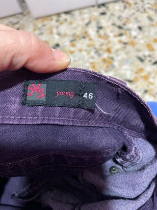Jeans OVS dritti viola donna
