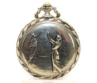 Stupendo orologio Art Nouveau fine 1800