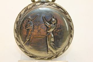 Stupendo orologio Art Nouveau fine 1800