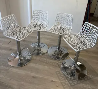 Taburetes (2) Barra Regulables