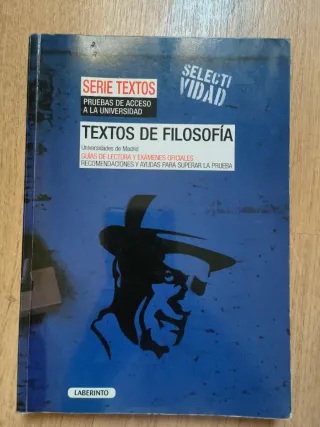 Textos de Filosofía. Universidades de Madrid: G...