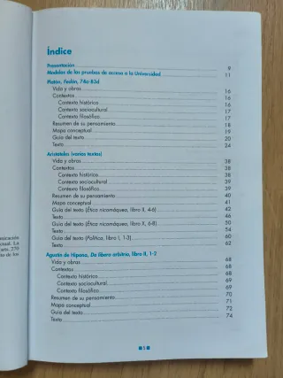 Textos de Filosofía. Universidades de Madrid: G...