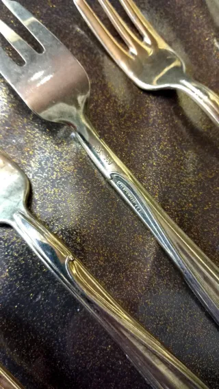 Set posate placcate argento 800