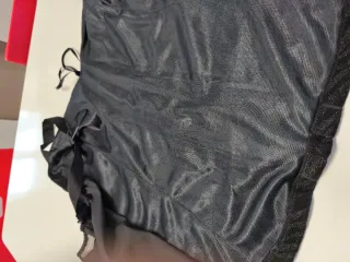 Top Corsé Negro Talla 48