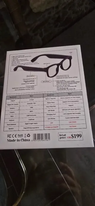 Gafas IA AIMB-GI 8MP