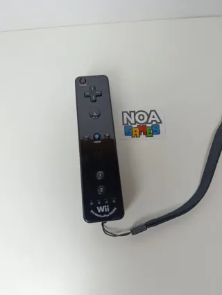 Mando Wii Motion Plus + Nunchuk Negro