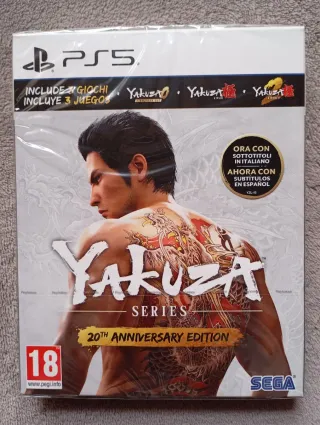 Yakuza series 20 aniversario