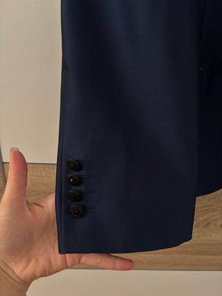 Traje de Novio Azul Marino