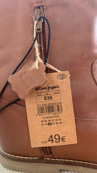 Botas altas marrones