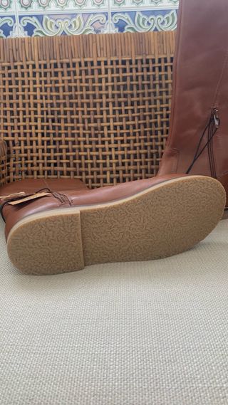 Botas altas marrones