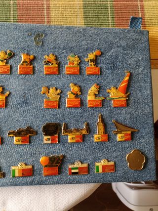 Colección insignias Coca-Cola 92 Cobi