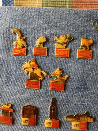 Colección insignias Coca-Cola 92 Cobi