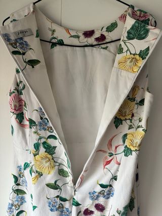 Vestido floral talla L