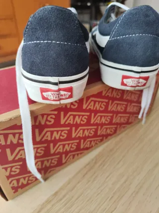 Zapatillas Vans SK8-LOW UNISEX Azul Marino