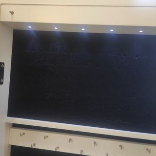 Espejo Joyero de Madera Blanco