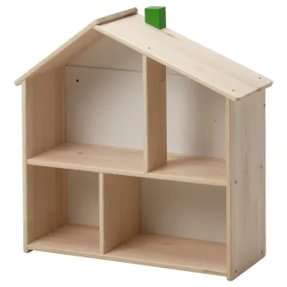 Estantería Casa Madera Ikea flisat.