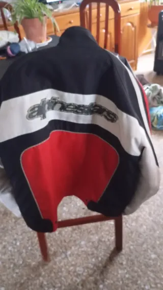 Chaqueta y pantalón de moto cordura