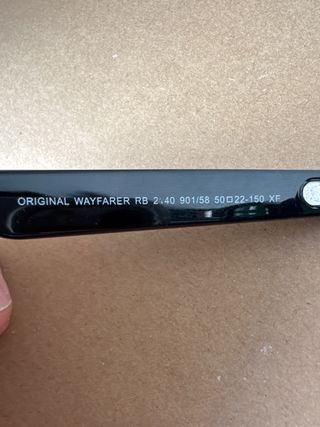 Gafas Ray-Ban Negras