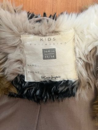 Abrigo de pelo patchwork