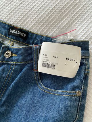 Pantalón vaquero recto Mavisel