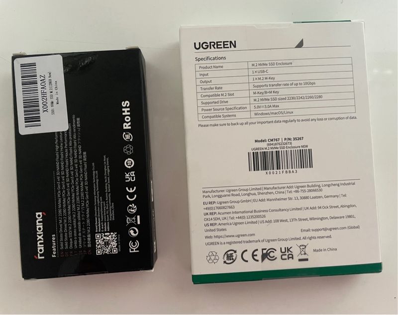SSD 128GB Ranxiana y Carcasa afbeelding 2