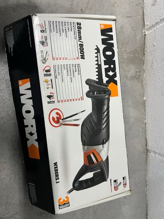 Sierra sable WORX como nueva
