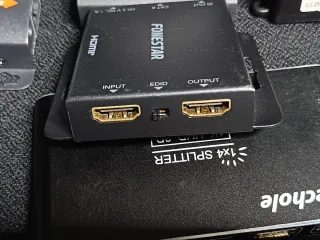 Lote Extensores HDMI y Divisor 4K