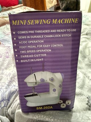 Máquina de coser Mini SM-202A