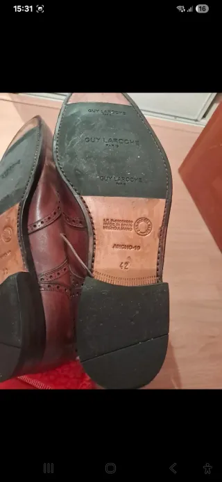 Zapatos Oxford Guy Laroche Paris Talla 42