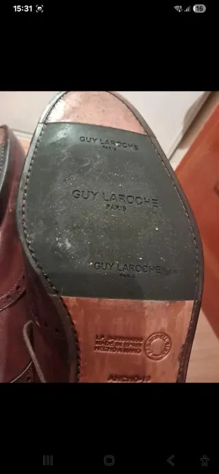 Zapatos Oxford Guy Laroche Paris Talla 42