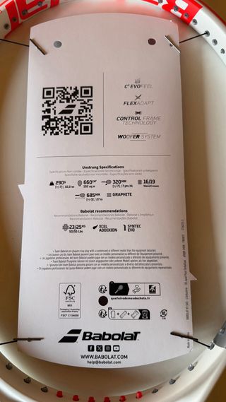 Raqueta Babolat Evo Strike