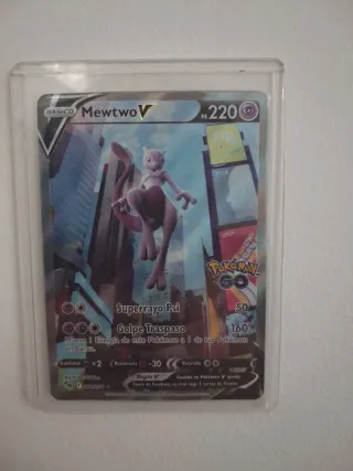 Mewtwo V 072/078 Carta Pokémon