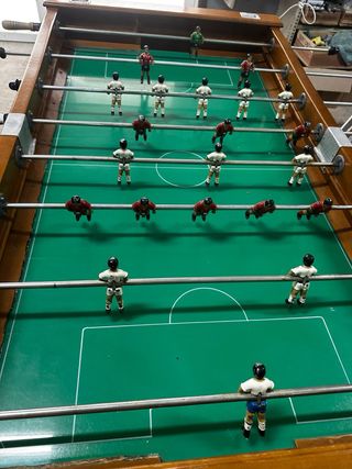 Futbolín Valenciano Grande 2 defensas