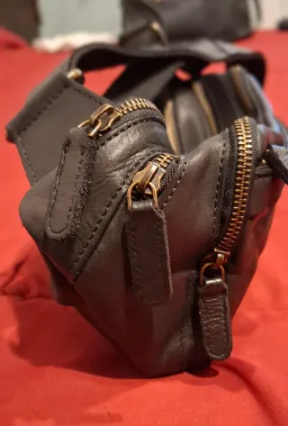 Marsupio Harper uomo pelle