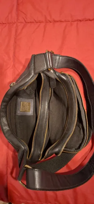 Marsupio Harper uomo pelle