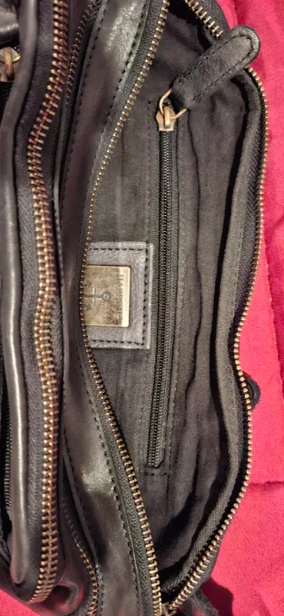 Marsupio Harper uomo pelle