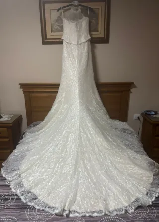 Vestido de Novia Ana Torres Encaje Blanco