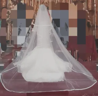 Vestido de Novia Ana Torres Encaje Blanco