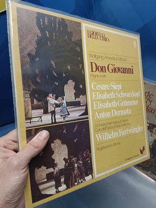 lote 5 discos, vinilos, música clásica, Opera-Carmen, Don Giovanni, Montserrat caballe, shakespeare songs...