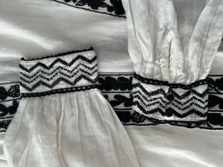 Blusa Sfera Boho Bordado Negro Talla S