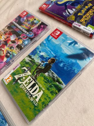 Cajas Nintendo Switch: Pokémon, Zelda, Mario