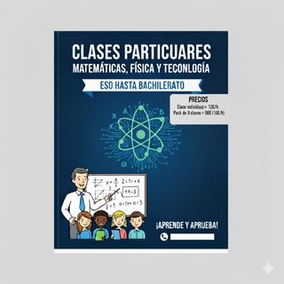 Clases particulares Mat., Dib tec., tec., y fisica